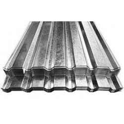 LAMINA GALVANIZADA PARA TECHO R72 12' CAL 26