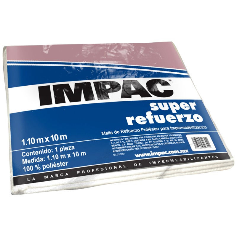 MALLA DE SUPER REFUERZO 1.10M X 10M IMPAC