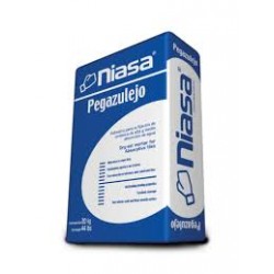 MORTAR PEGA AZULEJO BLANCO SACO 20KG NIASA