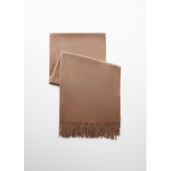 Bufanda terminaciones flecos