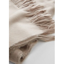 Bufanda terminaciones flecos