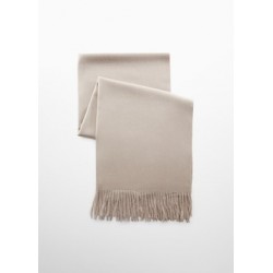 Bufanda terminaciones flecos