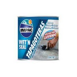 SELLADOR ASFALTICO TAPAGOTERAS 1LT APARIENCIA FIBROSA WET N SEAL