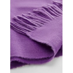 Bufanda terminaciones flecos