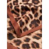 Pañuelo estampado leopardo
