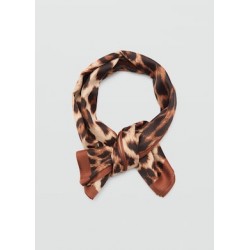 Pañuelo estampado leopardo