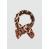 Pañuelo estampado leopardo