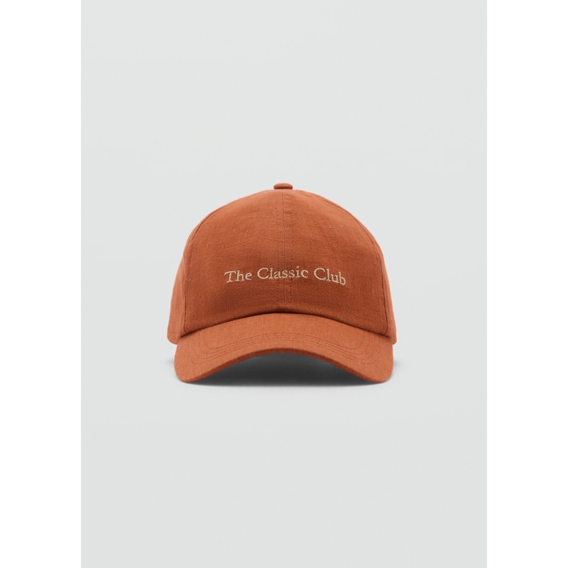 Gorra mensaje bordado