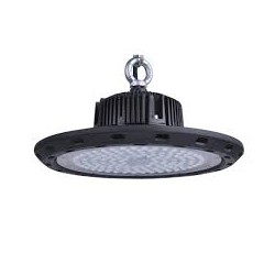 LAMPARA HIGH BAY 100W 10000L 65K 100-277V NEGRO REGOR I