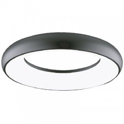 LAMPARA LED SUPERFICIE 25W 1800L 30K NEGRO 100-240V SATELITE II