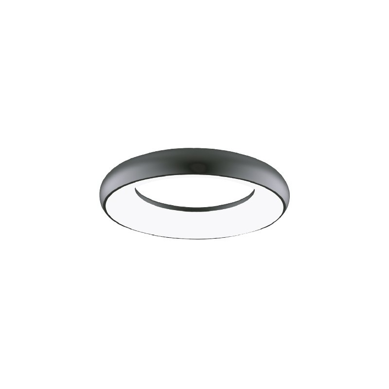 LAMPARA LED SUPERFICIE 25W 1800L 30K NEGRO 100-240V SATELITE II