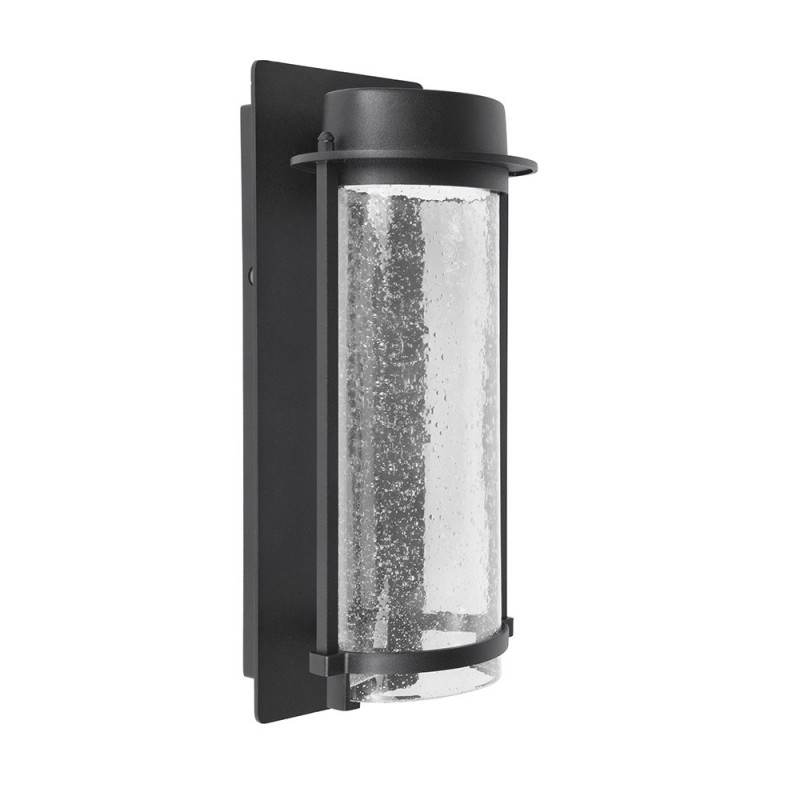 LAMPARA SUP P/MURO LED 16 W 730L 30K NEGRO 127V TUTTLE