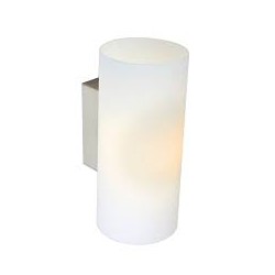 LAMPARA P/PARED G9 40W 100-240V CRISTAL OPALINO FEZ NO INCLUYE FOCO