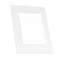LAMPARA P/PARED LED 10 W 700L 30K 100-127V BLANCO ABERDEEN