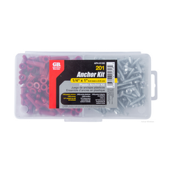 PIJA/TAQUETE C/BROCA 1/4 C/100PZA GB