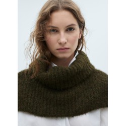 Chal cuello vuelto crop