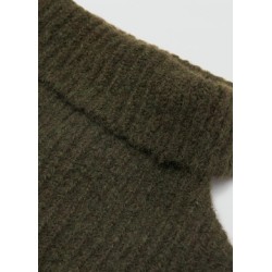 Chal cuello vuelto crop