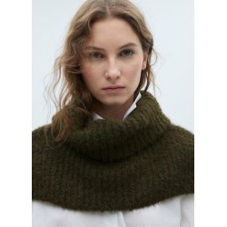 Chal cuello vuelto crop