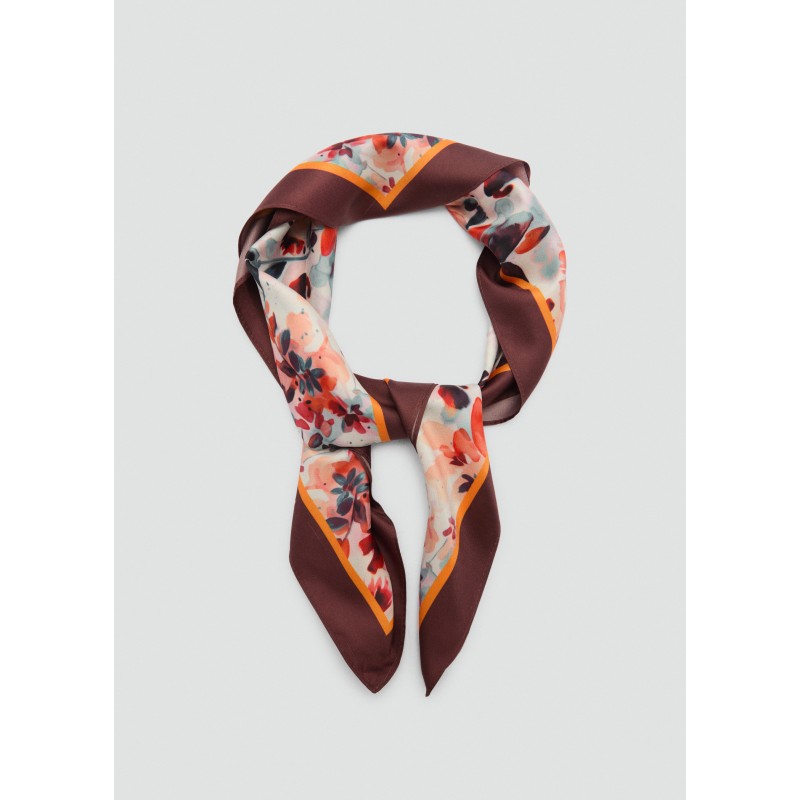 Pañuelo estampado floral