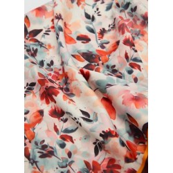 Pañuelo estampado floral