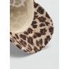 Gorra estampado leopardo