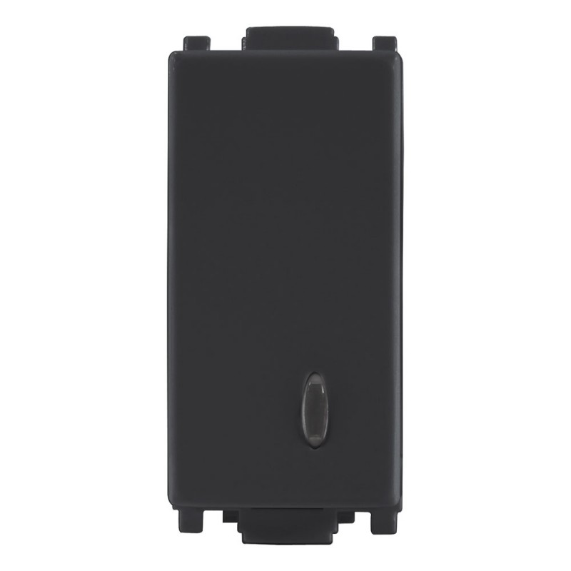 APAGADOR ESCALERA 10A 127V CON PILOTO NEGRO