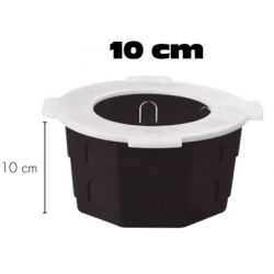 BOTE INTEGRAL 10 CM CON TAPA POLIFLEX