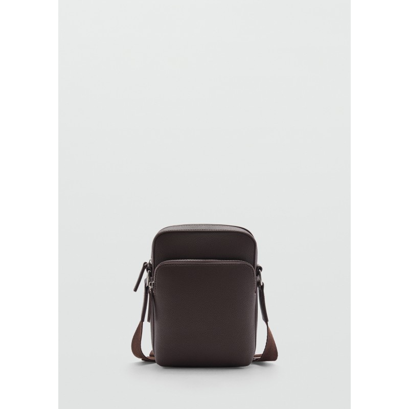 Bandolera efecto piel abatanada