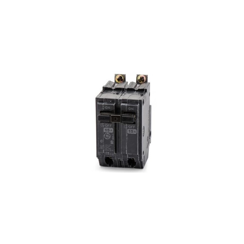 BREAKER THQB 2 X 15A 120/240V GE