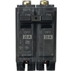 BREAKER THQB 2 X 20A 120/240V GE