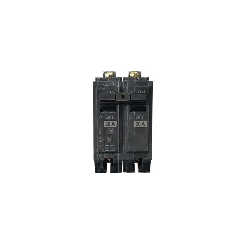 BREAKER THQB 2 X 20A 120/240V GE