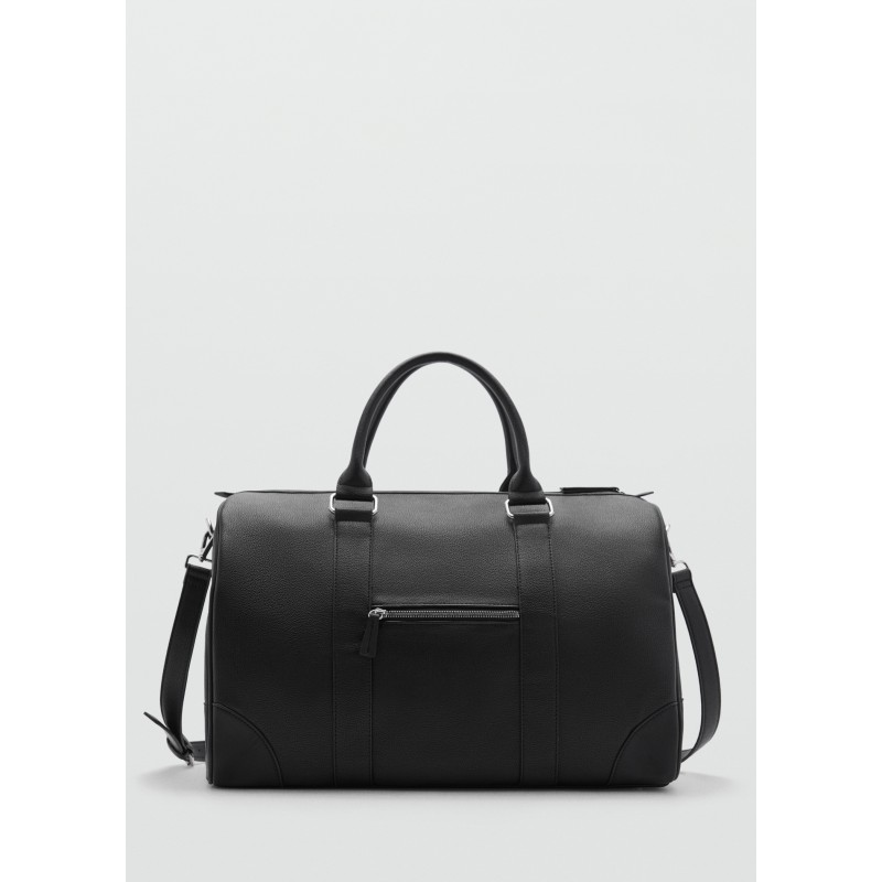 Bolso bowling efecto piel abatanada