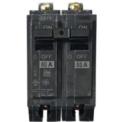 BREAKER THQB 2 X 80A 120/240V GE