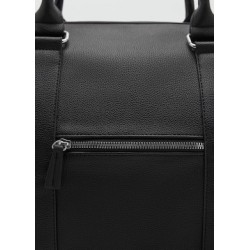 Bolso bowling efecto piel abatanada