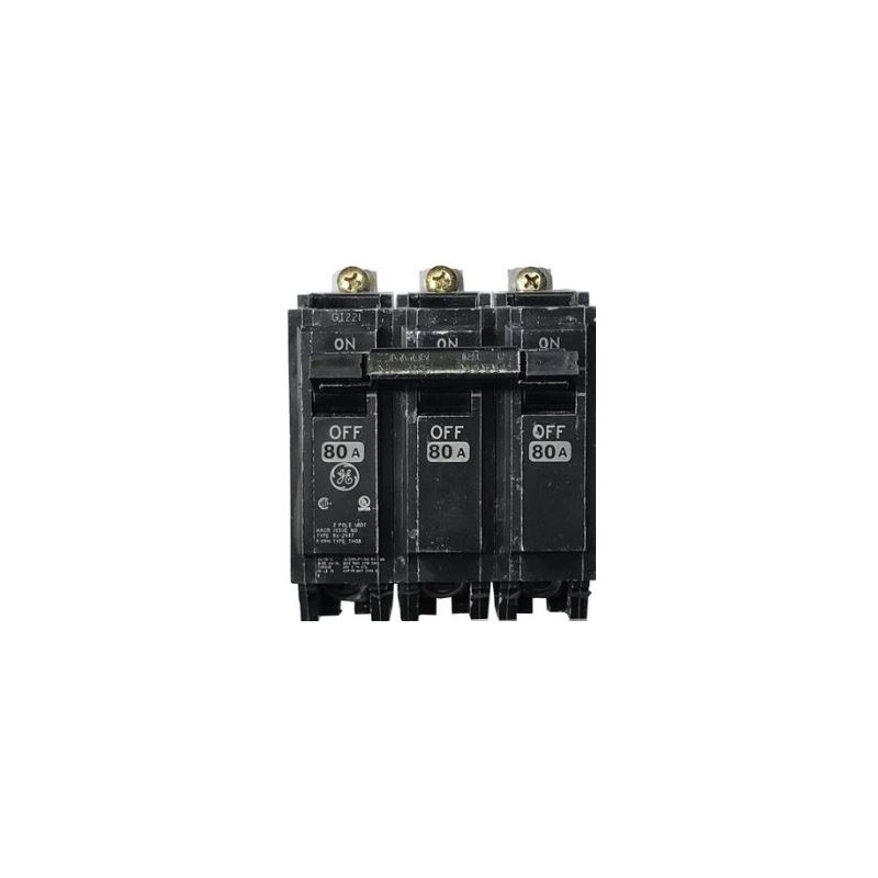 BREAKER THQB 3 X 80A 120/240V GE