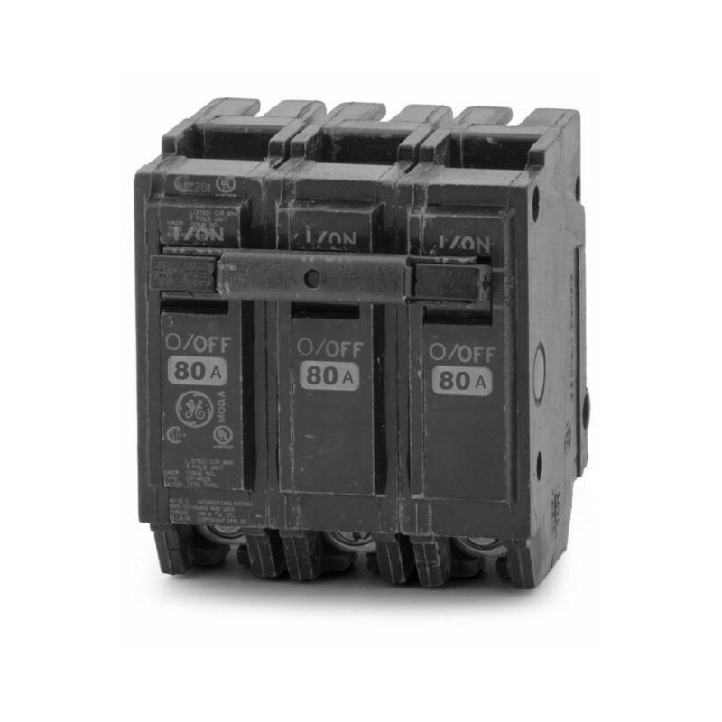 BREAKER THQL 3 X 80A 240V GE