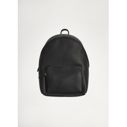 Mochila efecto piel abatanada