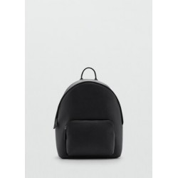 Mochila efecto piel abatanada