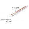 CABLE P/BOCINA DUPLEX 2 X 16 TRANSP 1M POLARIZADO VOLTECK