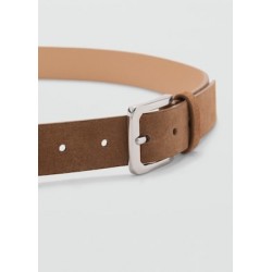 Cinturón piel serraje