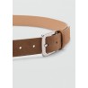 Cinturón piel serraje