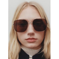 Gafas de sol montura metálica cuadradas