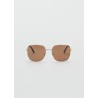 Gafas de sol montura metálica cuadradas