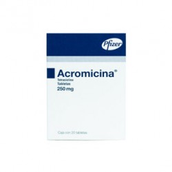 ACROMICINA 250MG TAB C/20