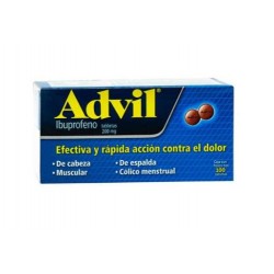 ADVIL 200MG GRAG C/100