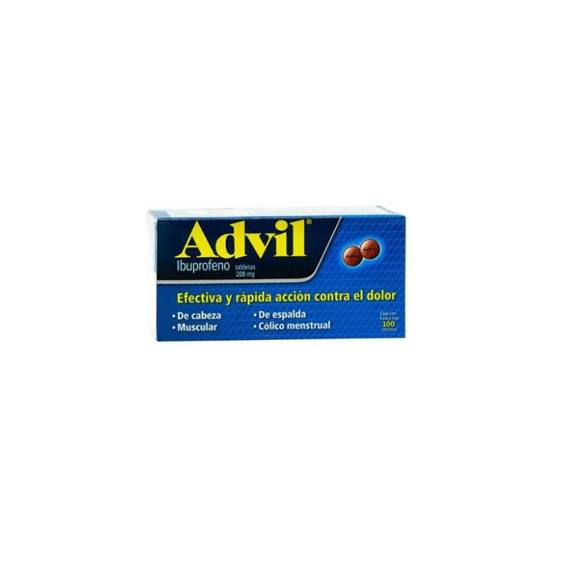 ADVIL 200MG GRAG C/100