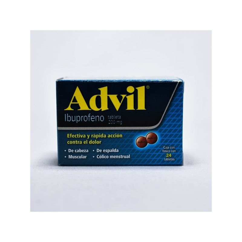 ADVIL 200MG GRAG C/24