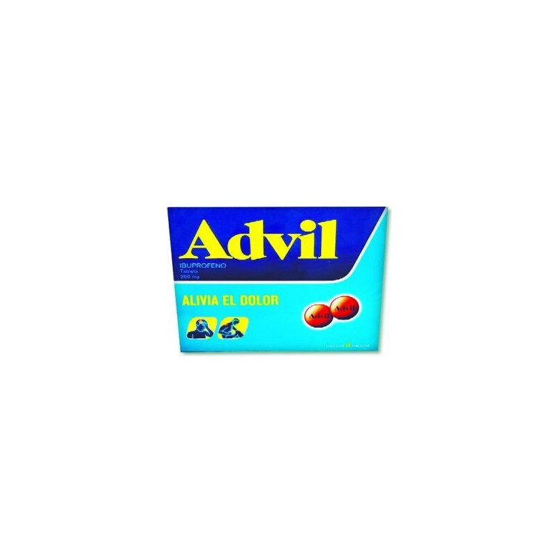 ADVIL 200MG TABS C/12