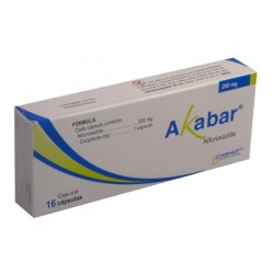 AKABAR 200MG CAP C/16