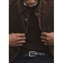 Cinturón 100% piel abatanada